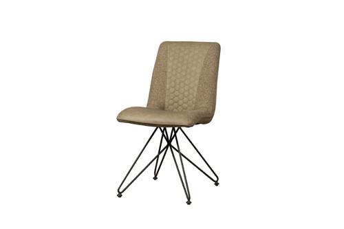 Stoel Capri (Grey) - Tower Living - Vintage Brown + Linen Brown