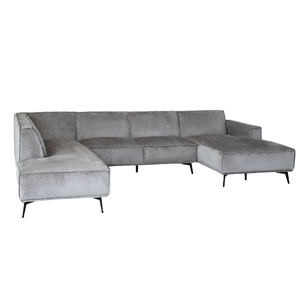 Pouf Leeds links (Taupe) - Tower Living - 2 5 - Chaise R - Touch 27 Light grey