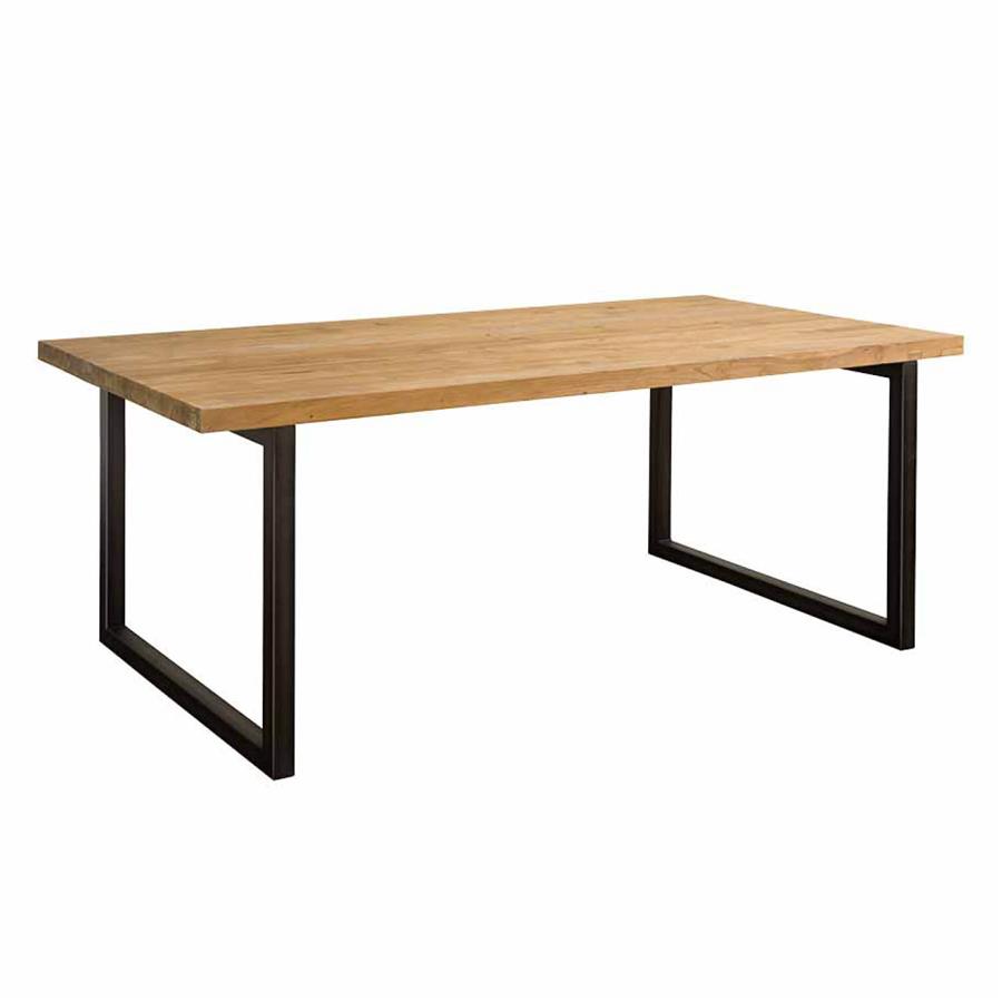 Esstisch Lucca Natur Rechteck 200 cm (Teakholz) - Tower Living - Natur (2)