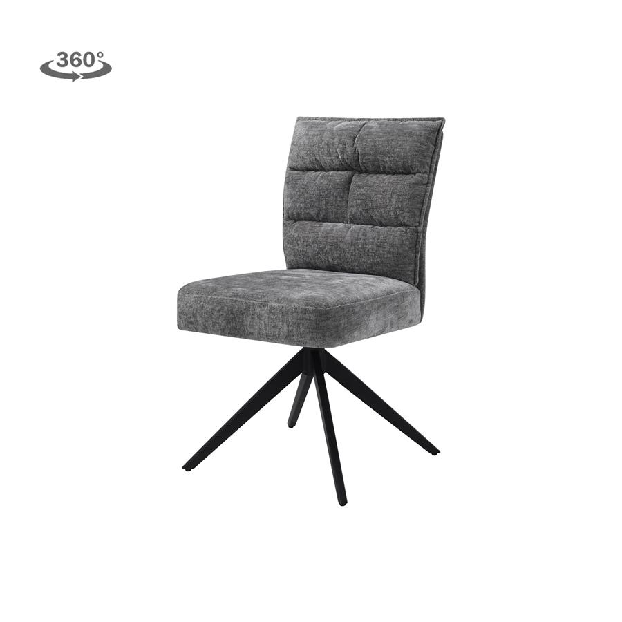 Stoel Rosora (Beige) - Tower Living - HZ6068-85 grey (draaibaar)
