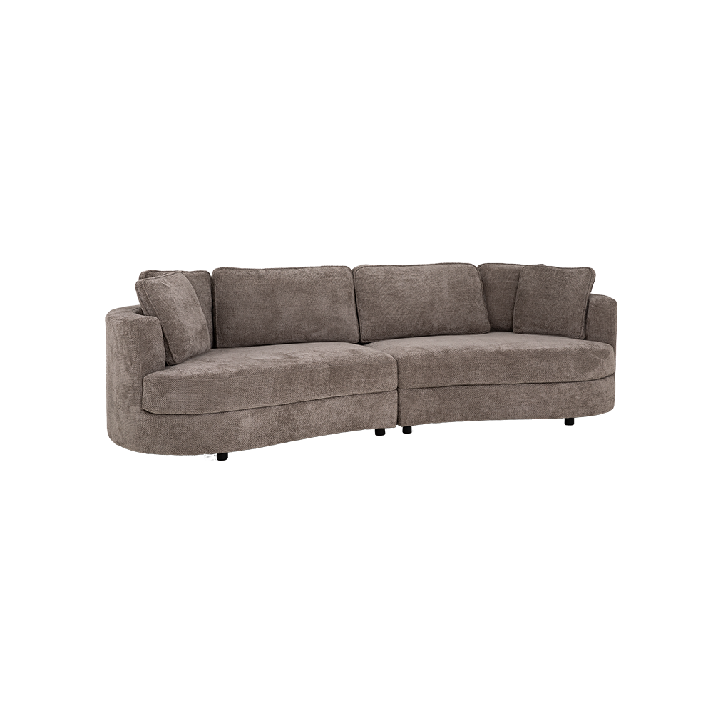 Sunderland 3-Sitzer (Stoff, Ivory) - Tower Living - fabric XS85 17 Taupe