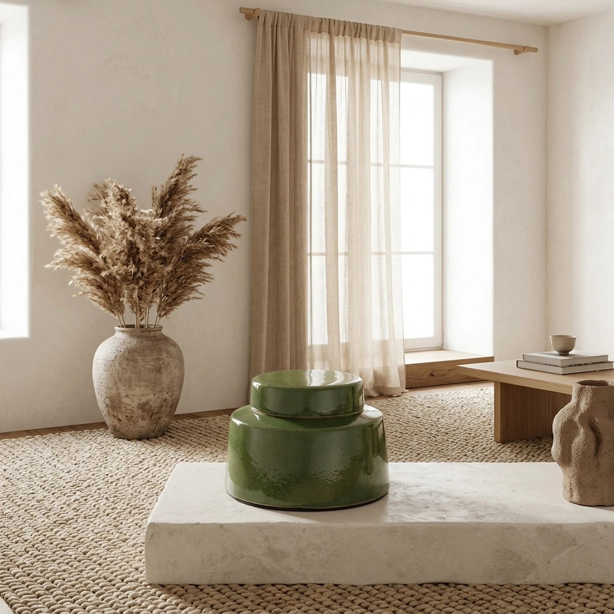 Voorraadpot Olive terracotta - MUST Living