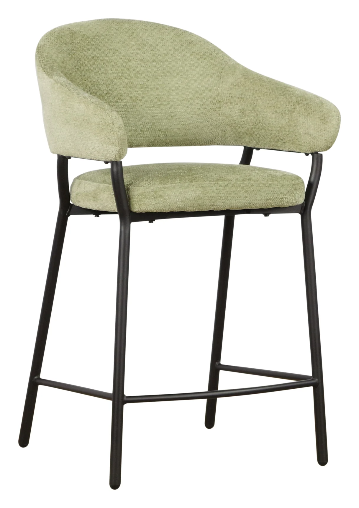 Bar Stool Logan | in stock (Fabric) - Wildeboer & van der Weide