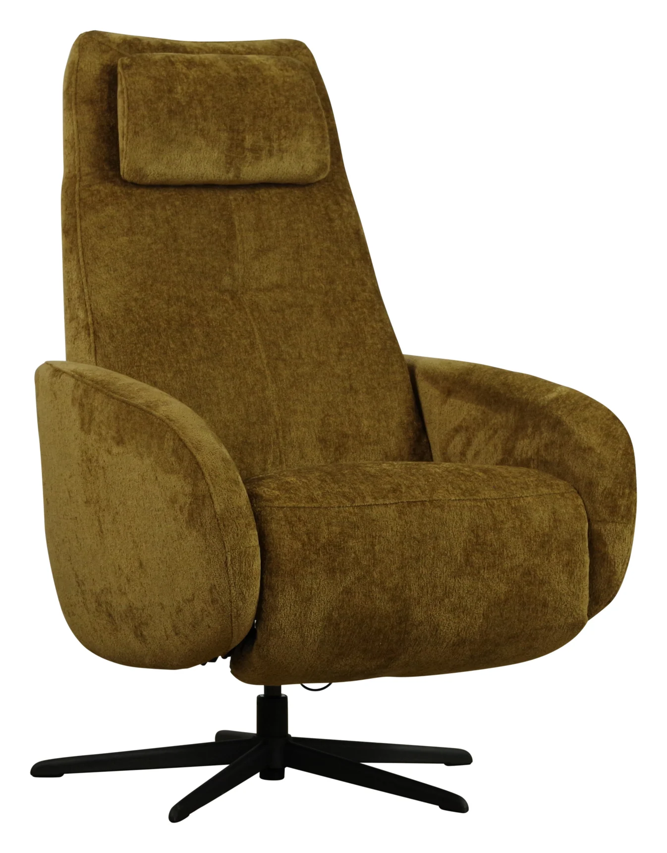 Relaxfauteuil Tosca | uit voorraad (Stof (Stella)) - Wildeboer & van der Weide - Stella 127 cognac