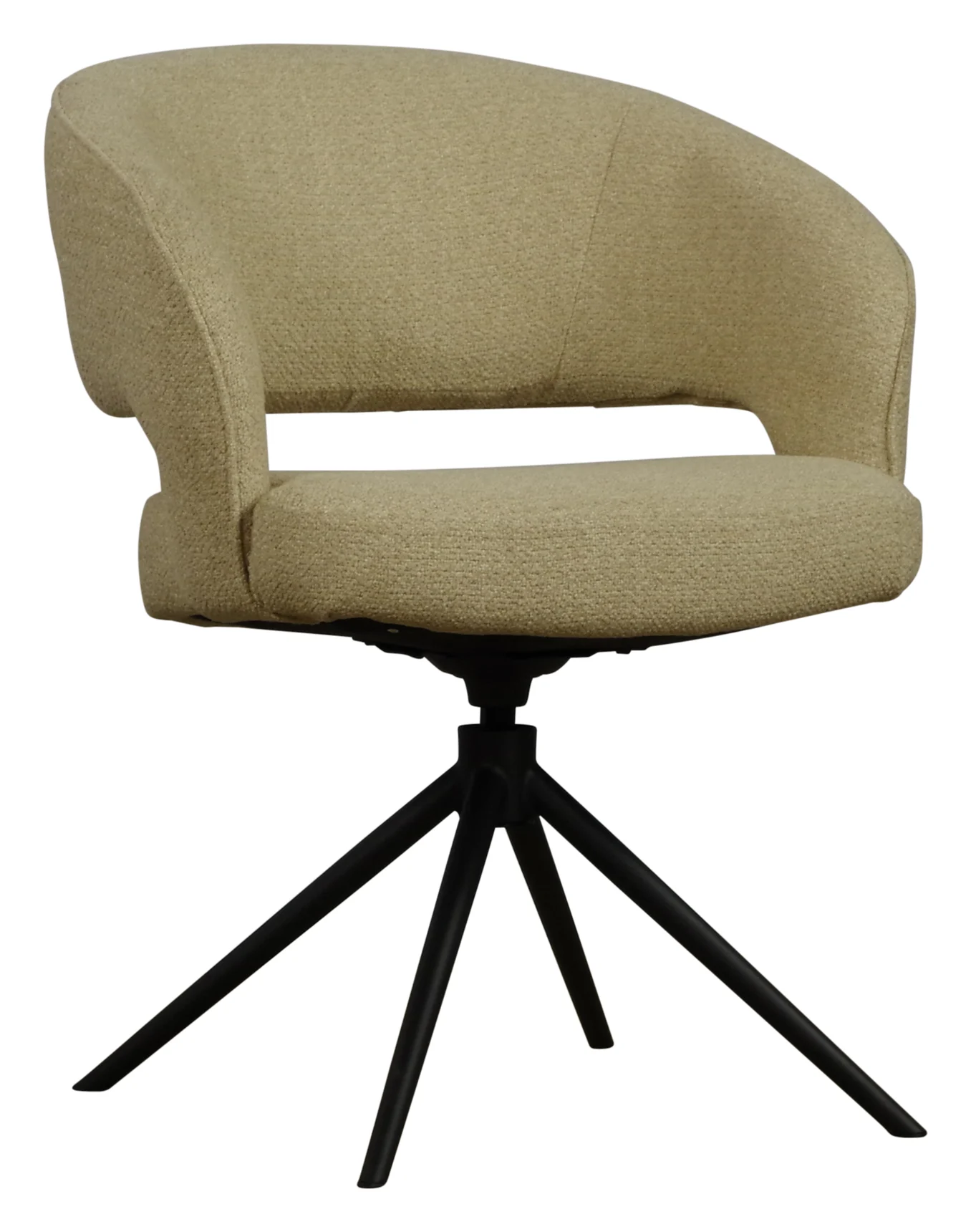 Dining Chair Milow | in stock (Stof (Rhythm)) - Wildeboer & van der Weide
