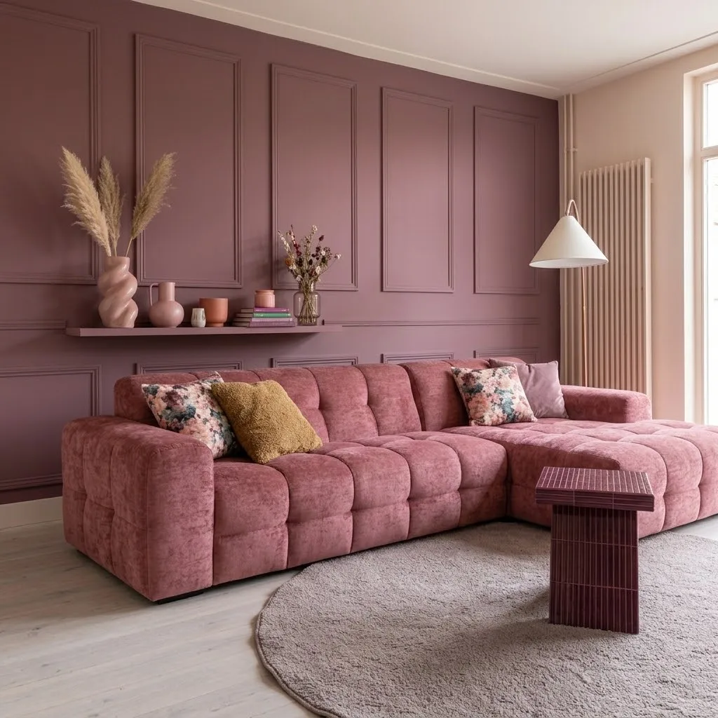 Amsterdam Ecksofa Burgundy - Rechts liegend - Agpol, foto 2
