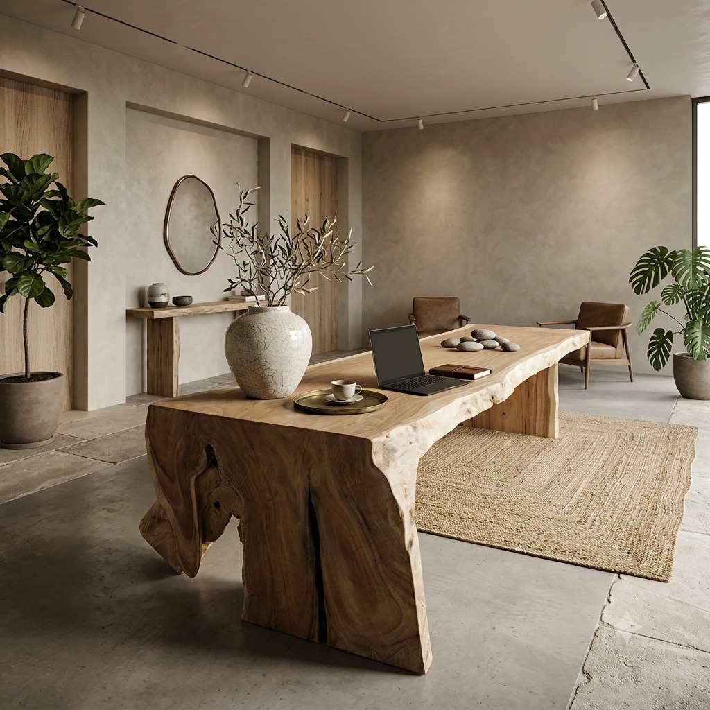 Boomstamtafel suarhout 450 cm waterval - World of Brosi