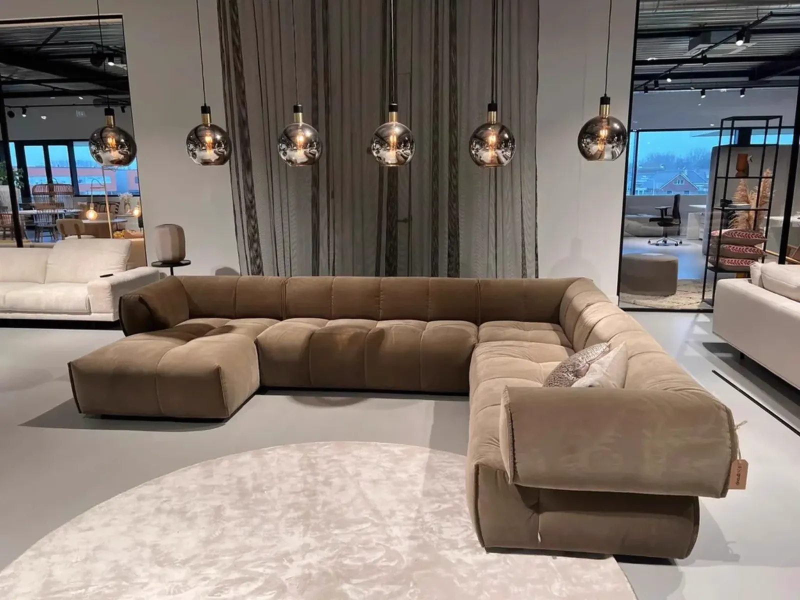 Vivo Velours Corner Sofa