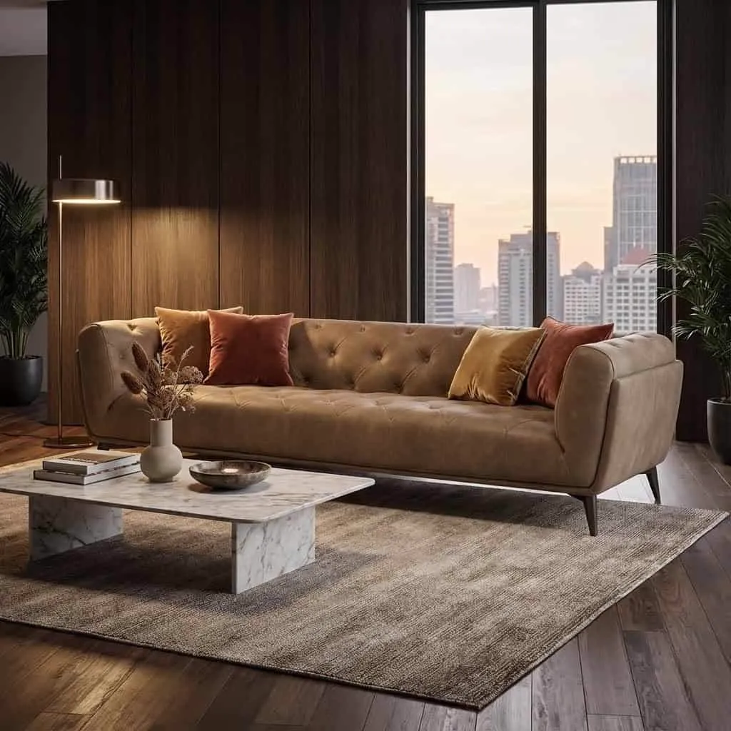 Sofa Capetown eco-leather - Zitform