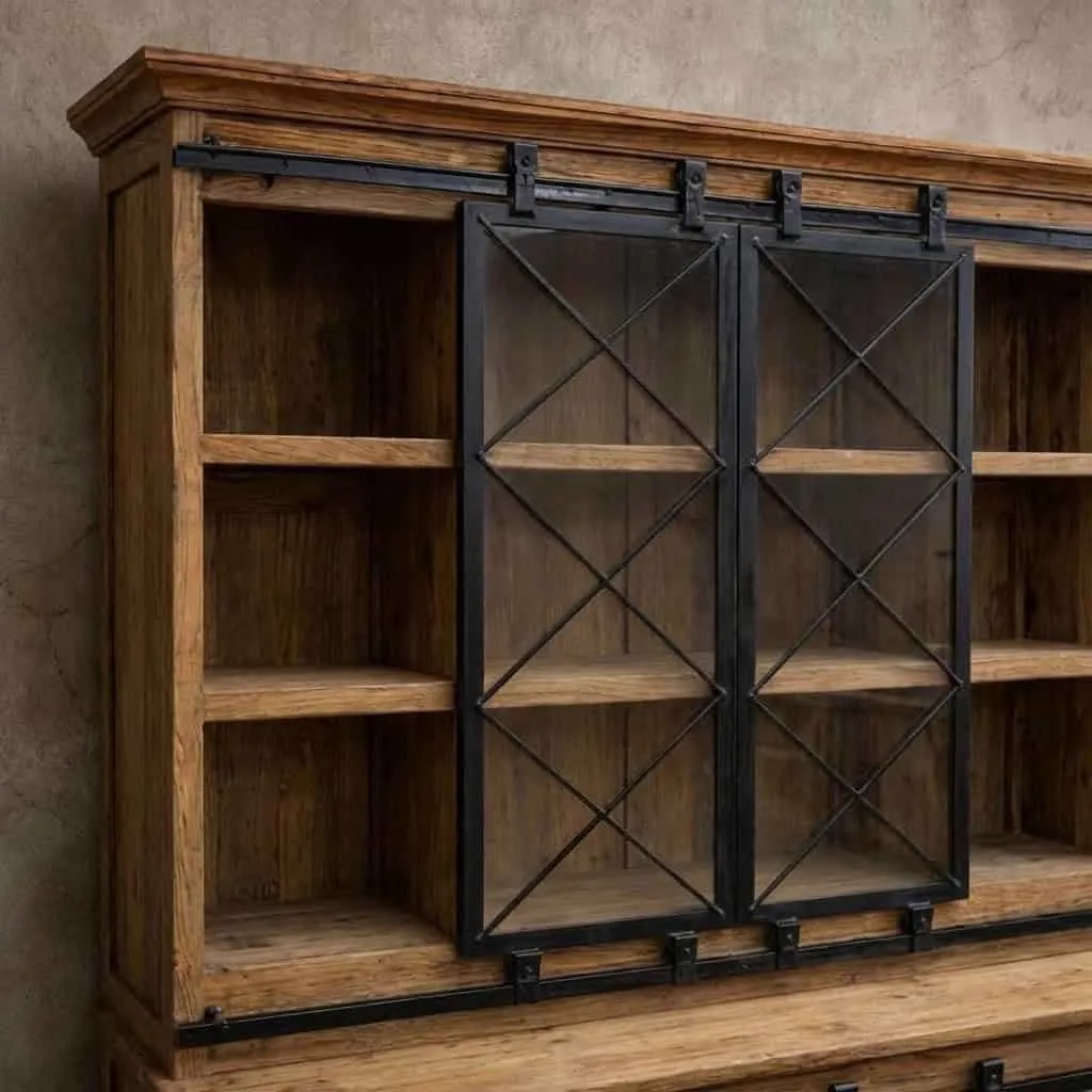 Display Cabinet Donny | Solid Teak - World of Brosi