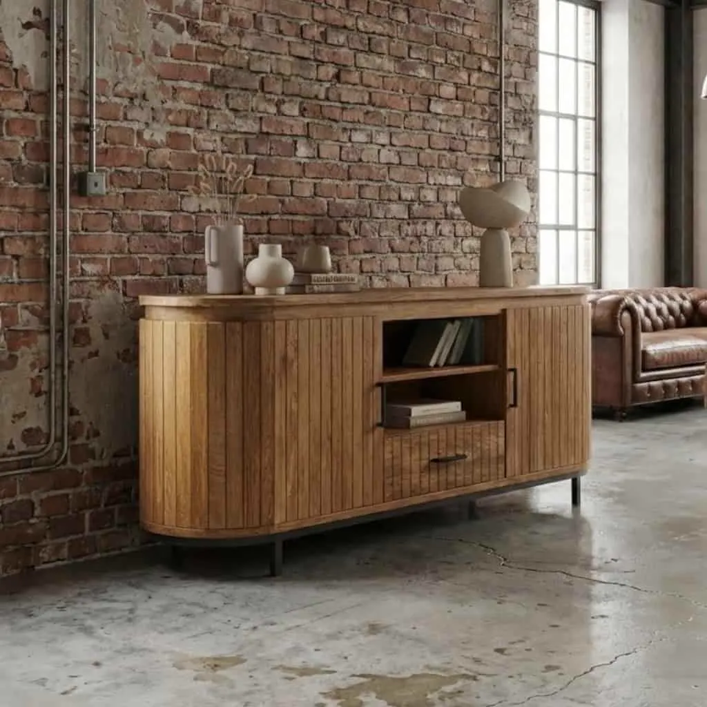 Dressoir Kennington | Teakhout | 220cm