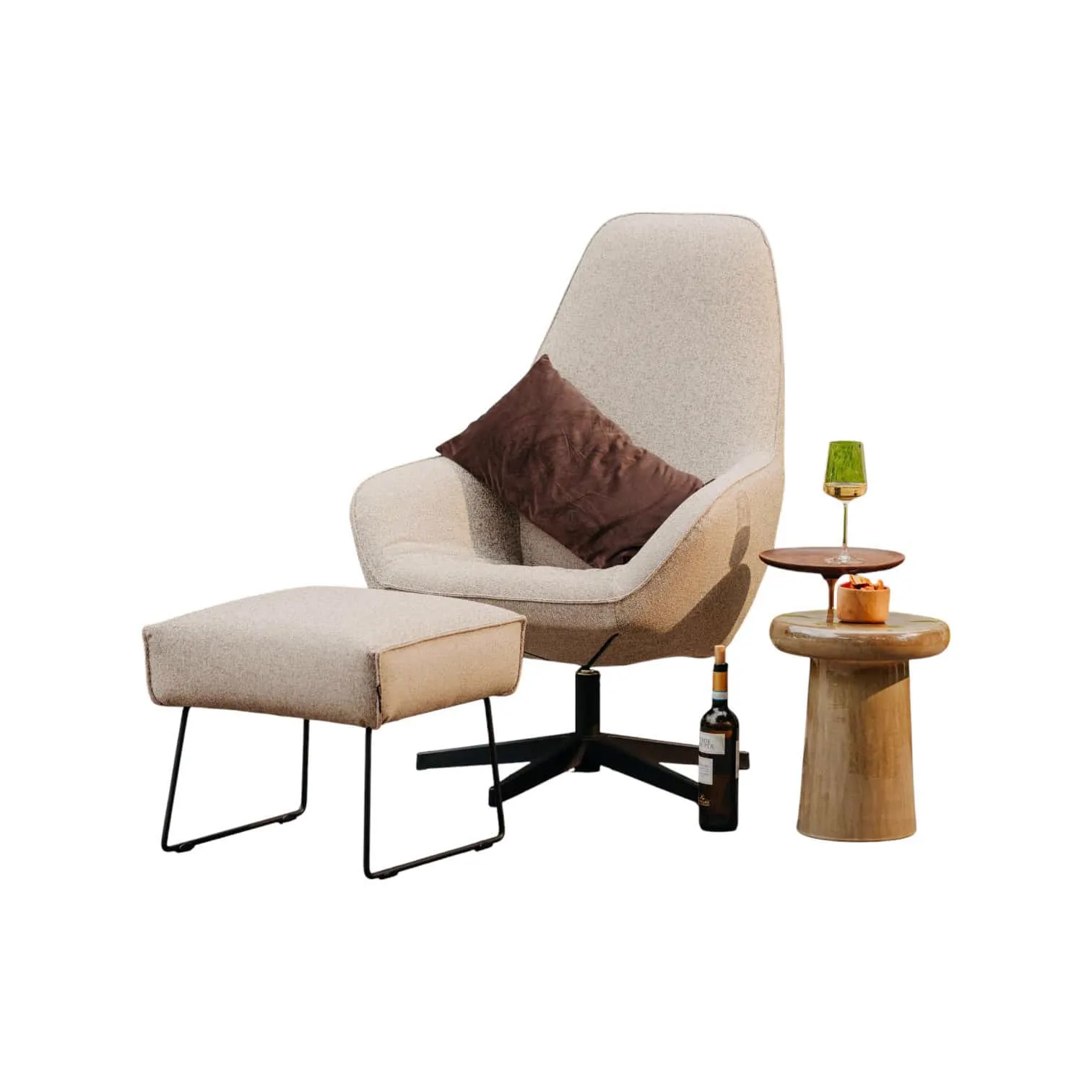 Armchair Hugo fabric - DS meubels, foto 3