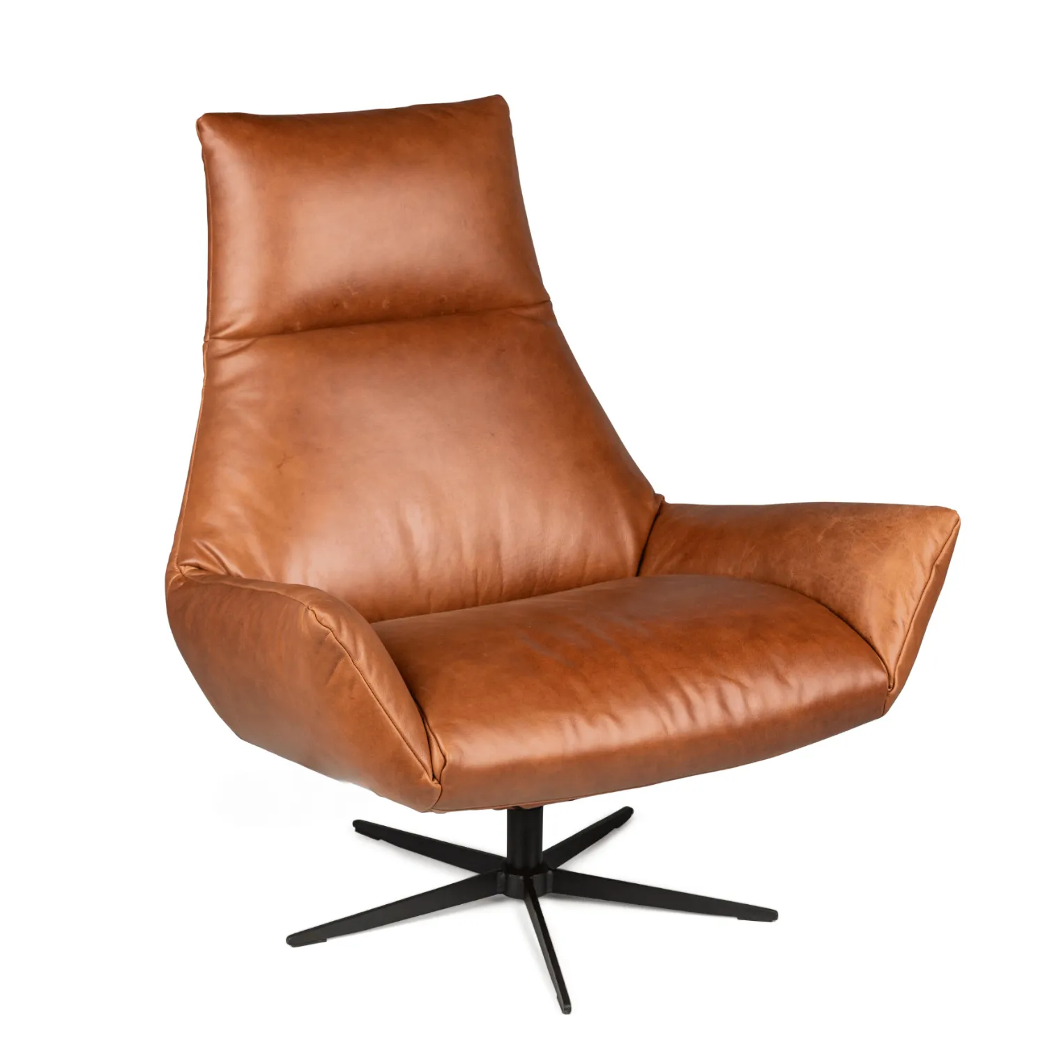 Armchair Wim | Cognac Leather - Chill-Line