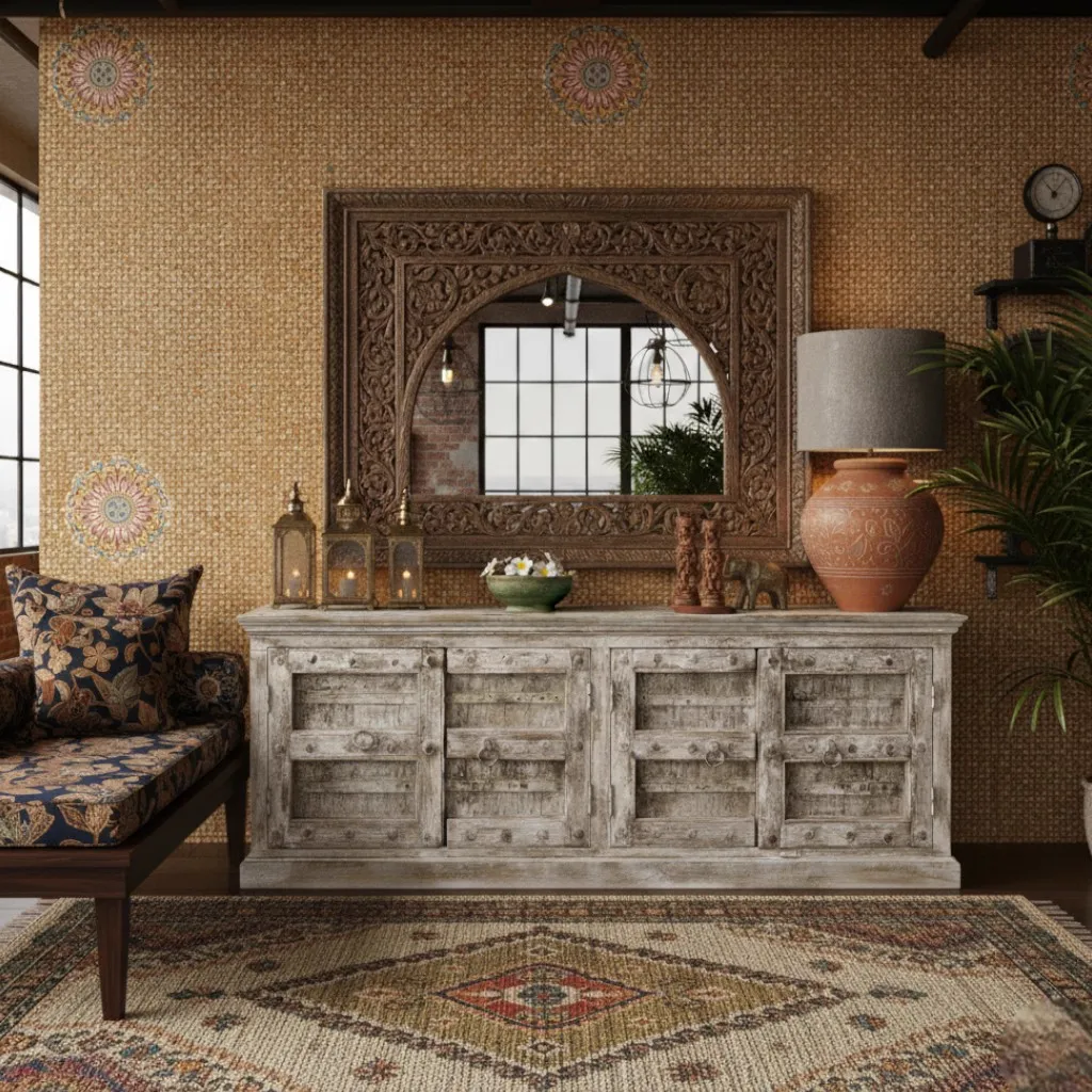 Dressoir India Merano 220cm