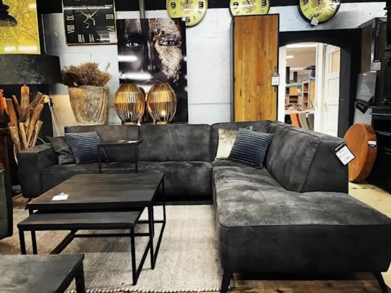 Ecksofa Locarno Anthrazit - Zitform, foto 2