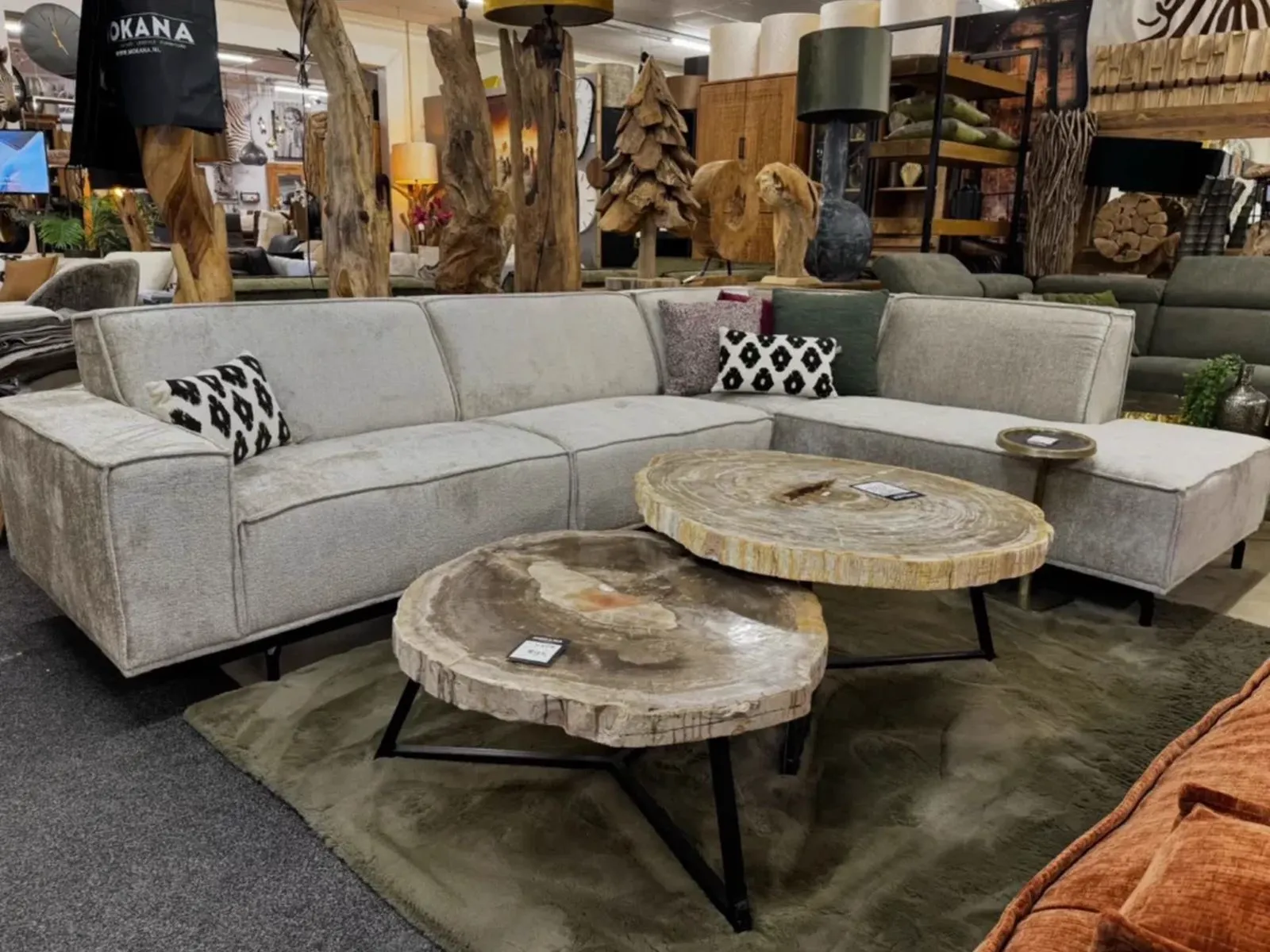 Corner Sofa Mikado (Fabric) - Mokana Furniture