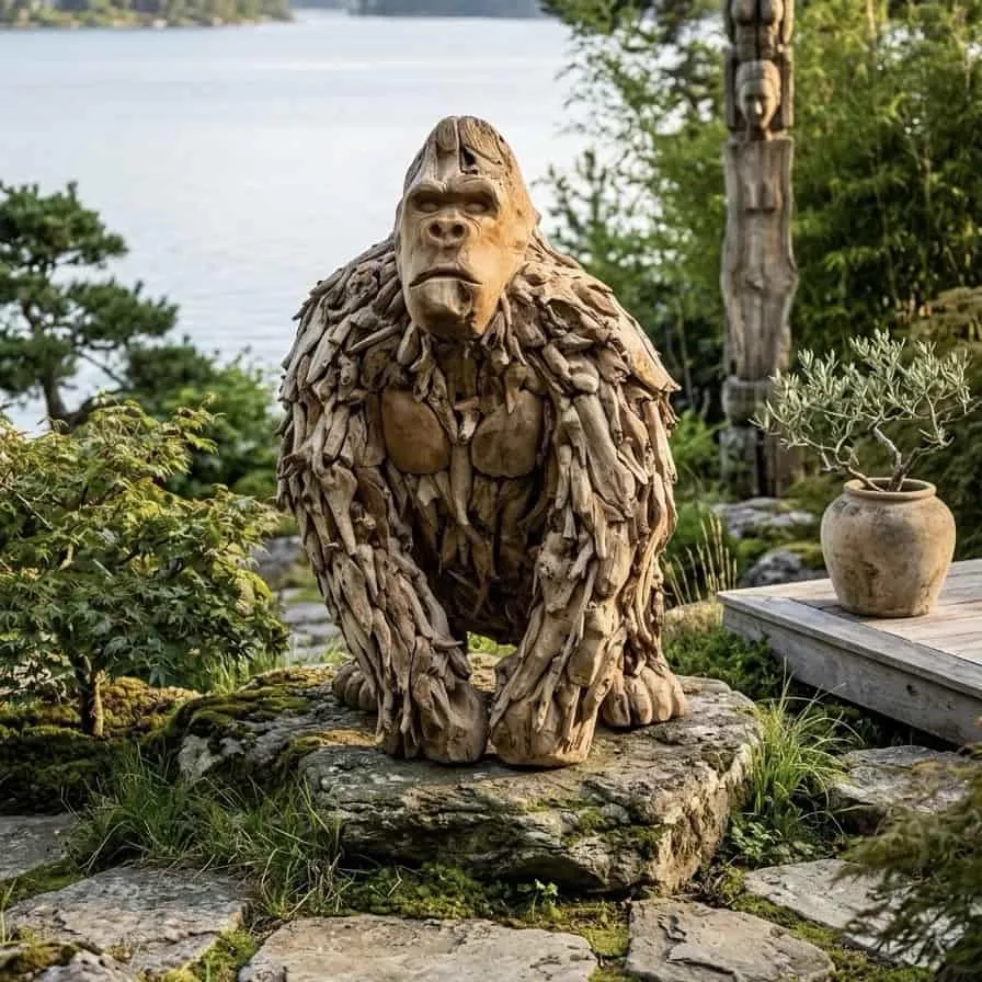 Wooden Gorilla XL