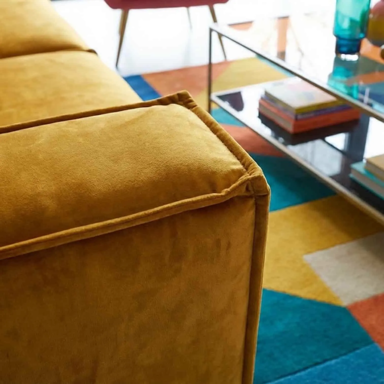 Sofa La Maison | Ockergelb - Easy Sofa, foto 4