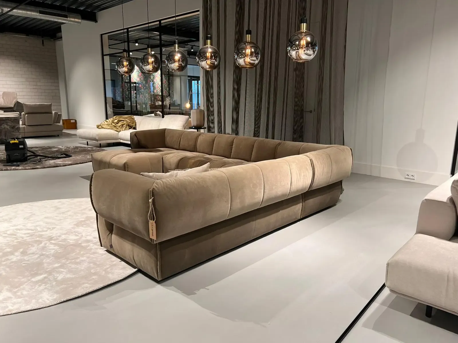 Vivo Velours Corner Sofa