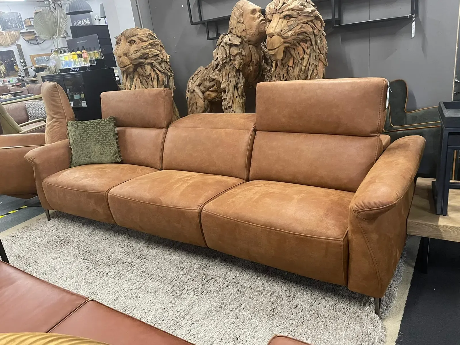 Dubai Freesia (Leder, Braun) - Mokana Furniture