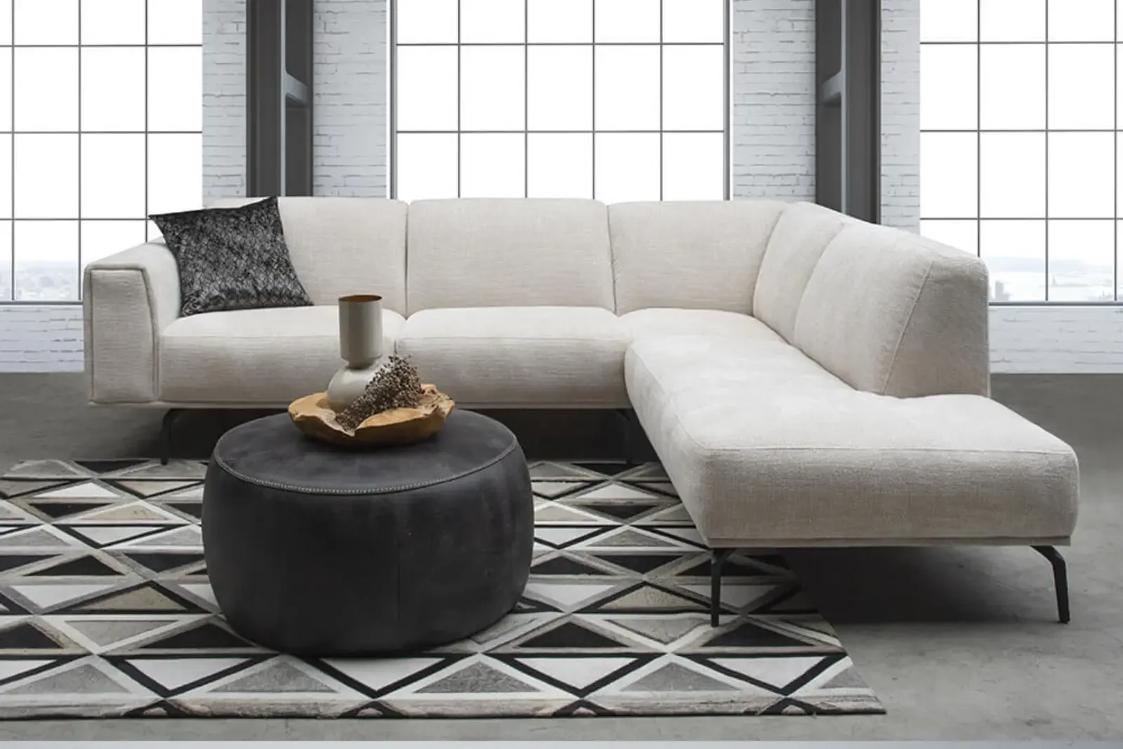 Ecksofa Shadow | Teddy-Stoff - Het Anker, foto 4
