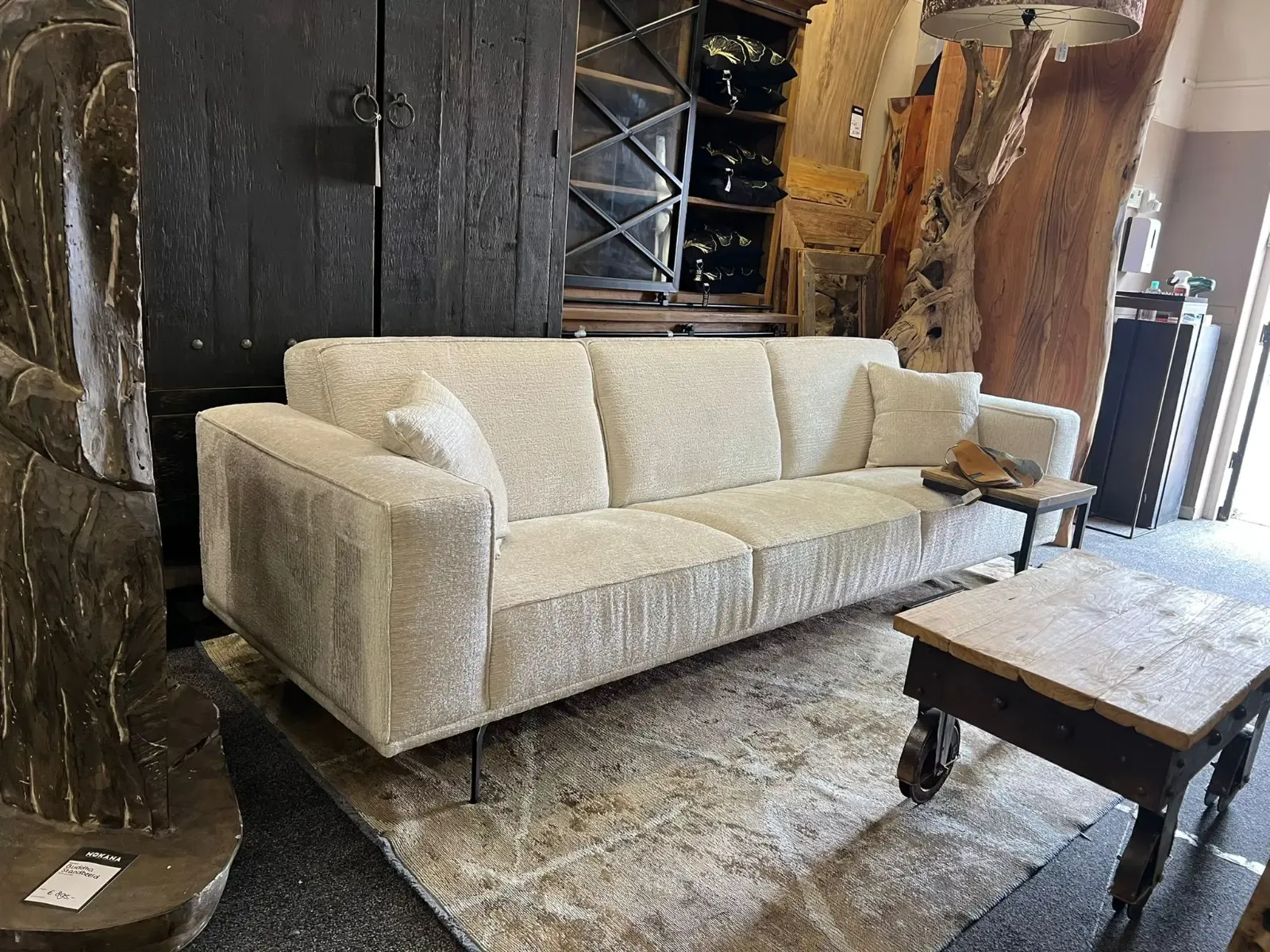 Sofa Viking Teddy Stoff - Zitform