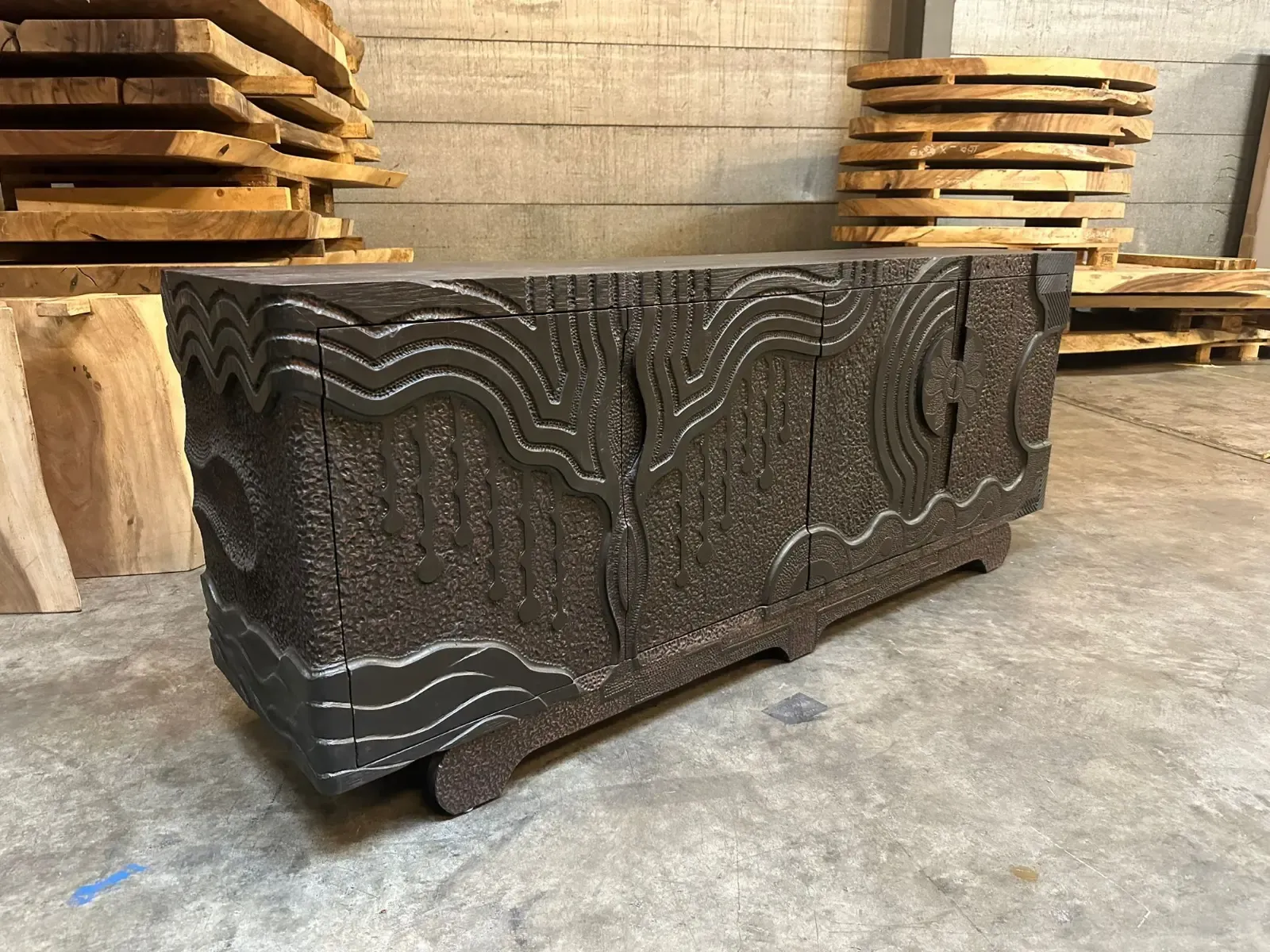 Sideboard Unica Graphic Black - World of Brosi