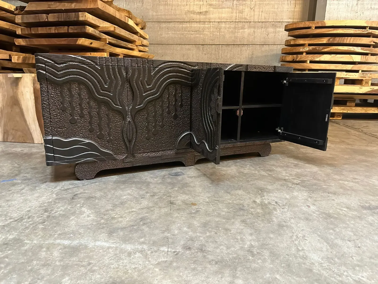 Sideboard Unica Graphic Black - World of Brosi