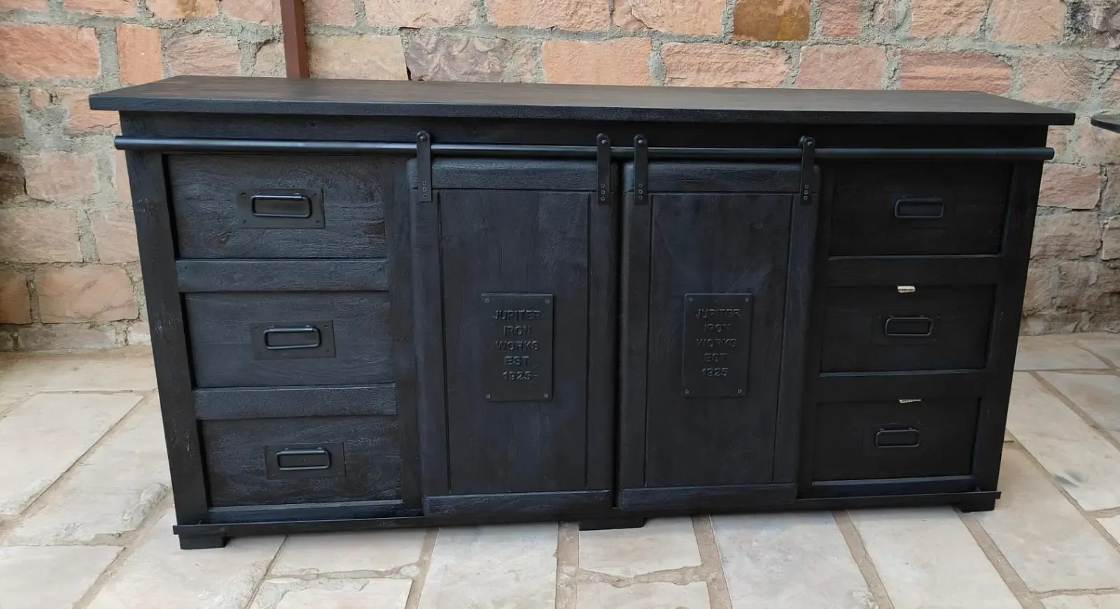 Sideboard Works black - Mokana Furniture