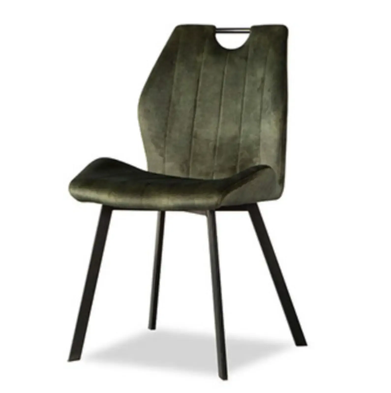 Esszimmerstuhl Devon - Velvet Hunter, Hauptfoto - Lenselink Furniture