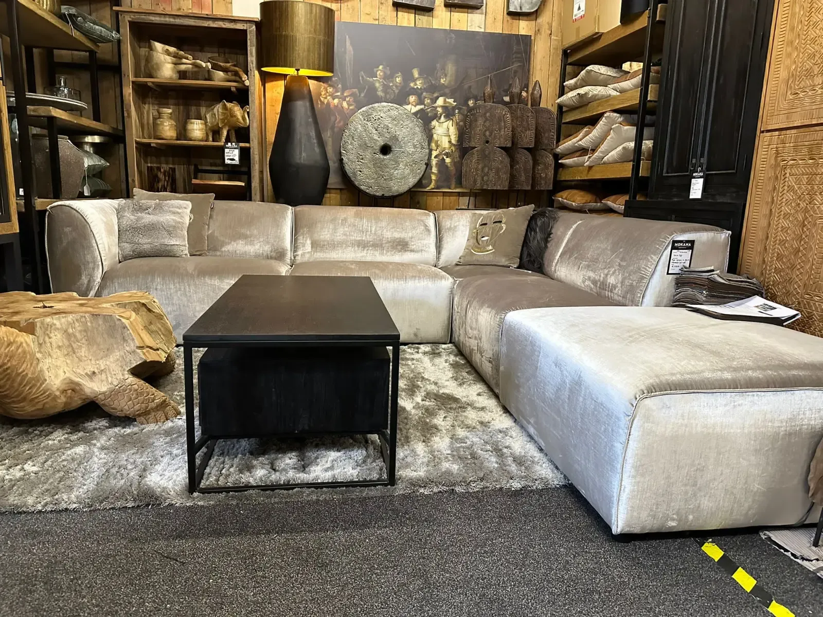 Picasso Velour Corner Sofa - Wildeboer & van der Weide, foto 2