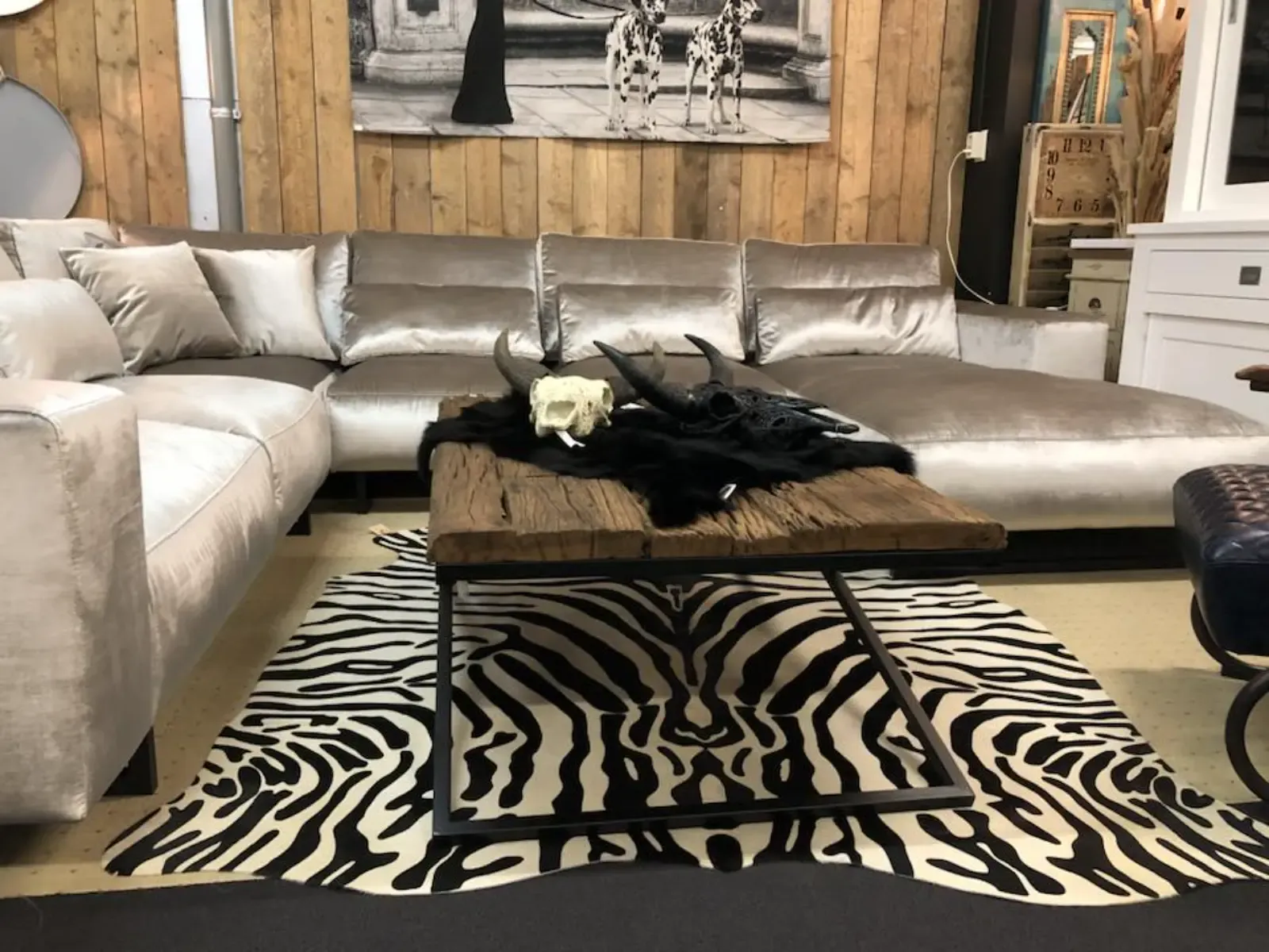 Ecksofa Genadi Velours, Detailfoto 2