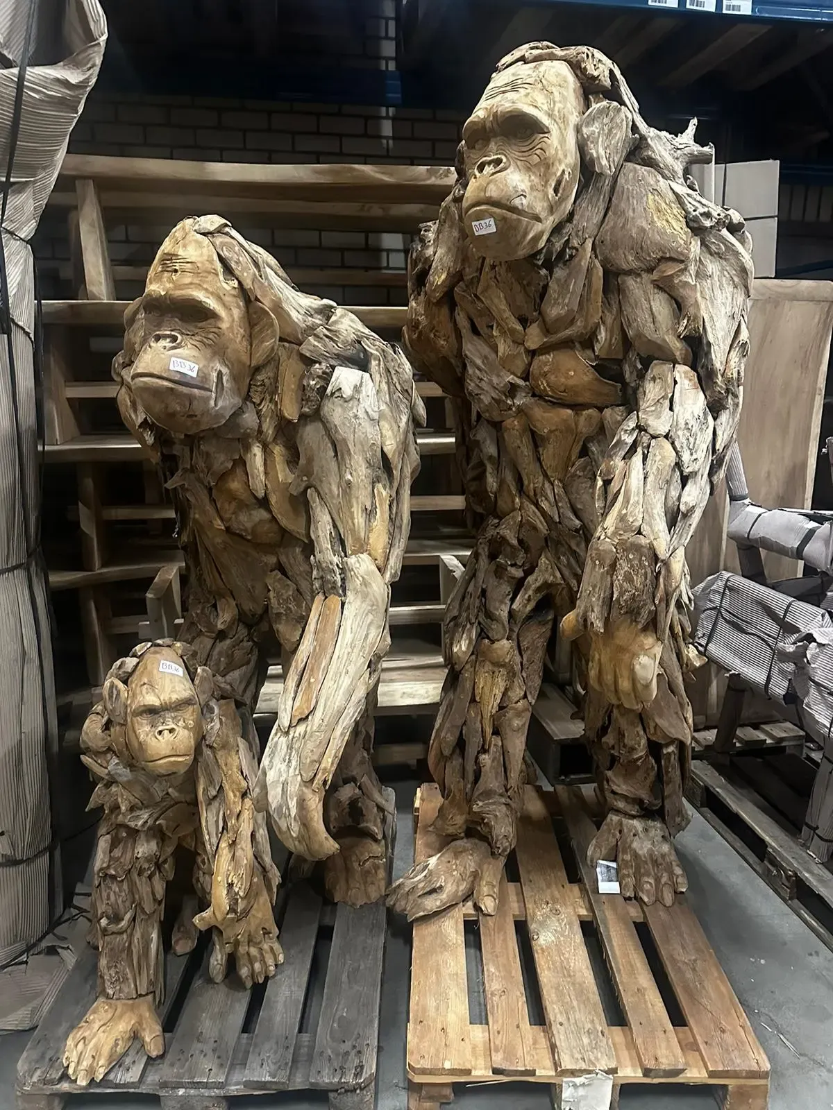 Gorilla Teakholz - World of Brosi