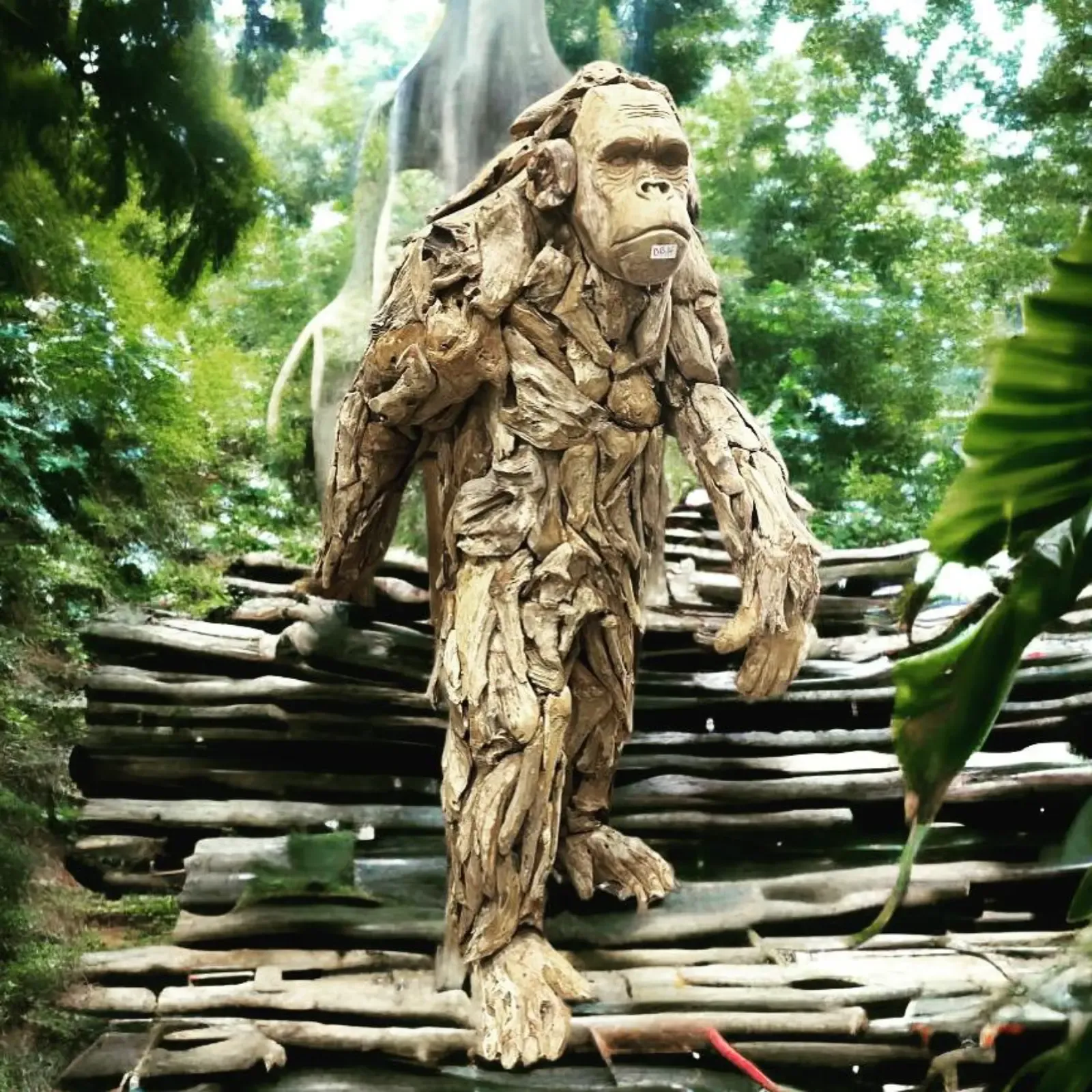 Gorilla Teakholz - World of Brosi