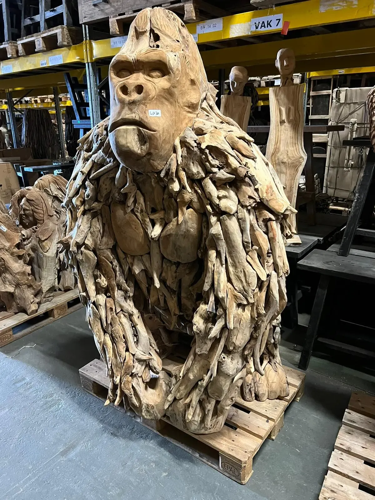 Wooden Gorilla XL