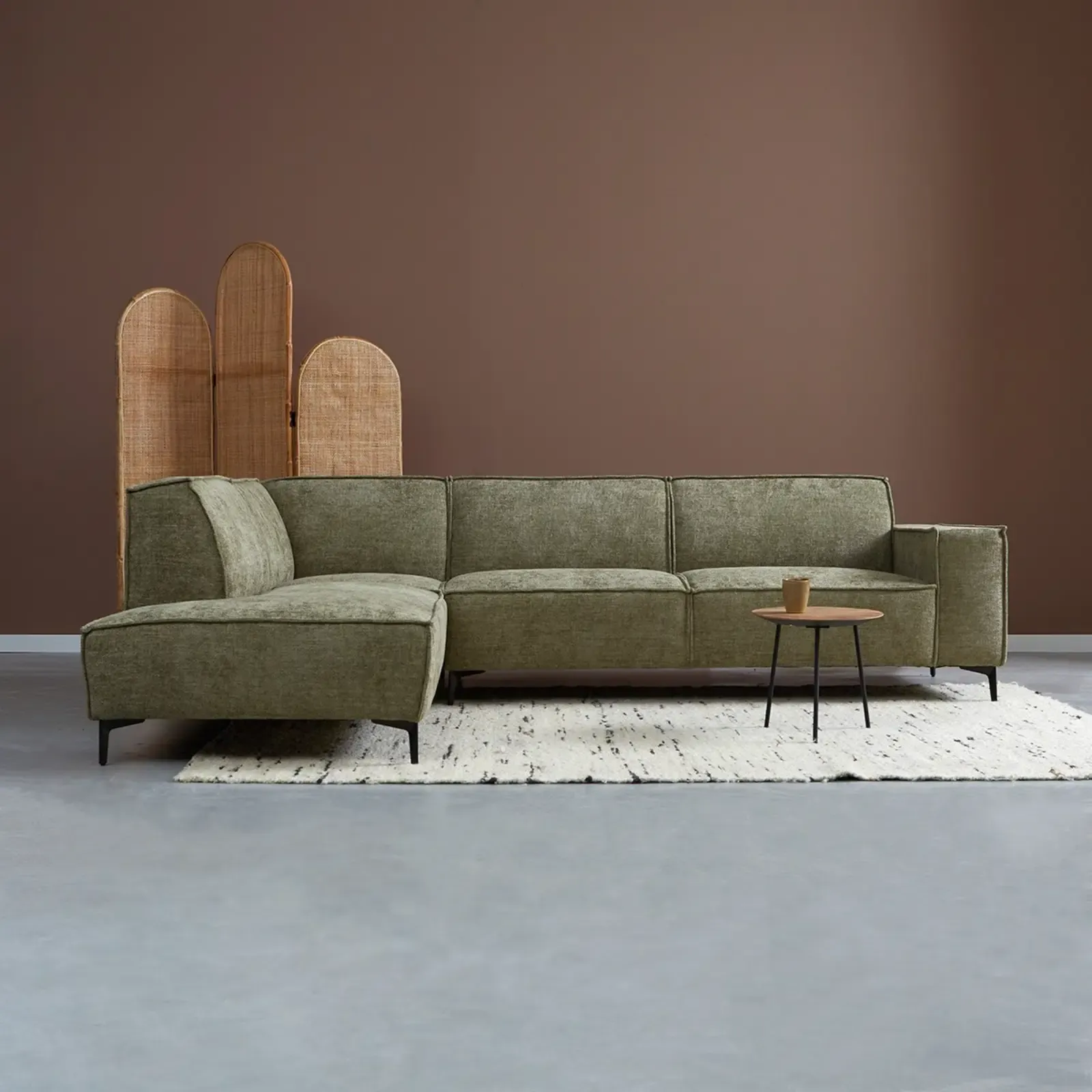 Corner Sofa River Green