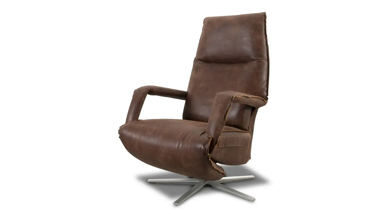 Recliner armchair Ipanema, Africa leather Tabac - Het Anker, foto 2
