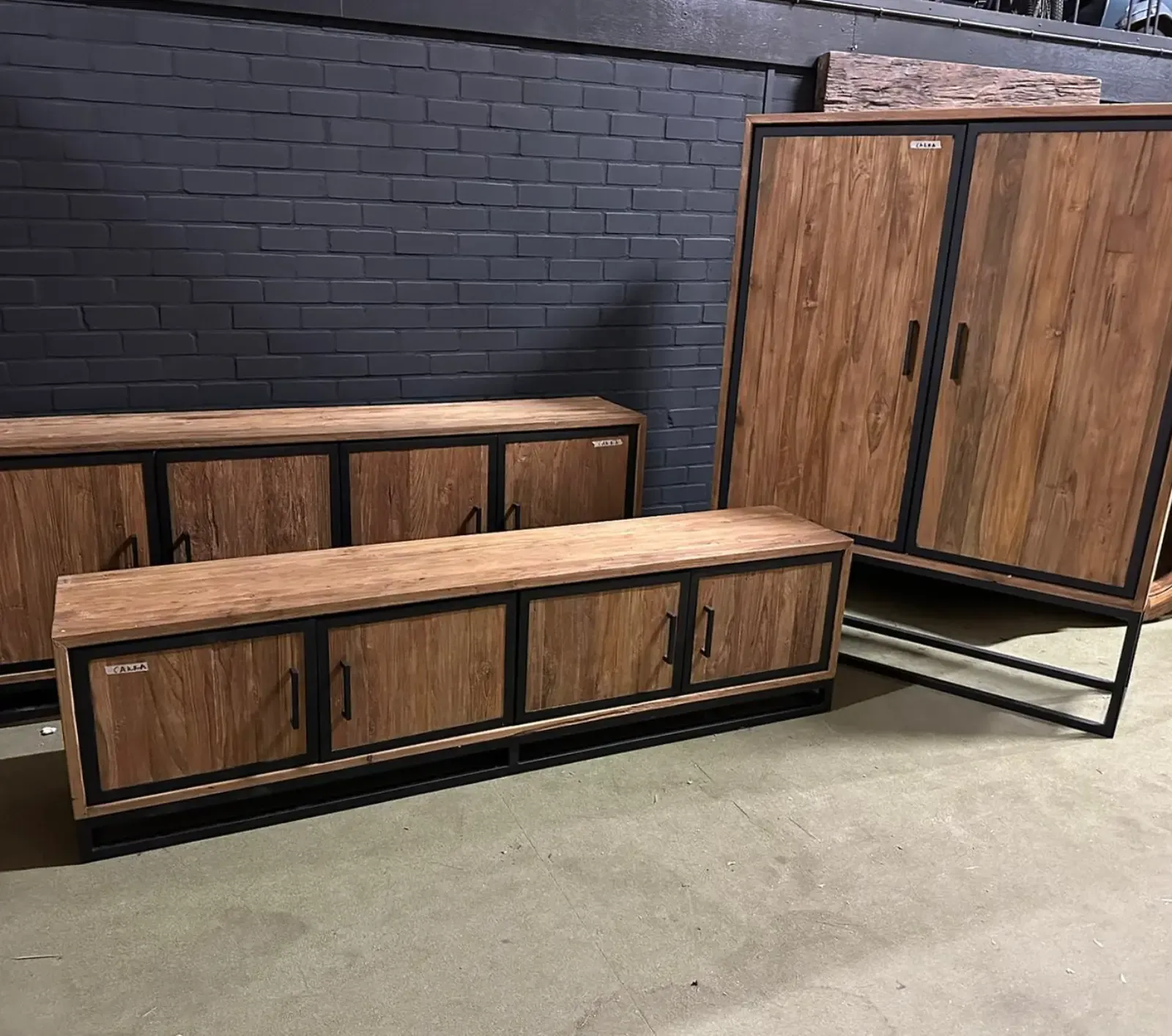 Mick TV Unit | Teak Wood - World of Brosi