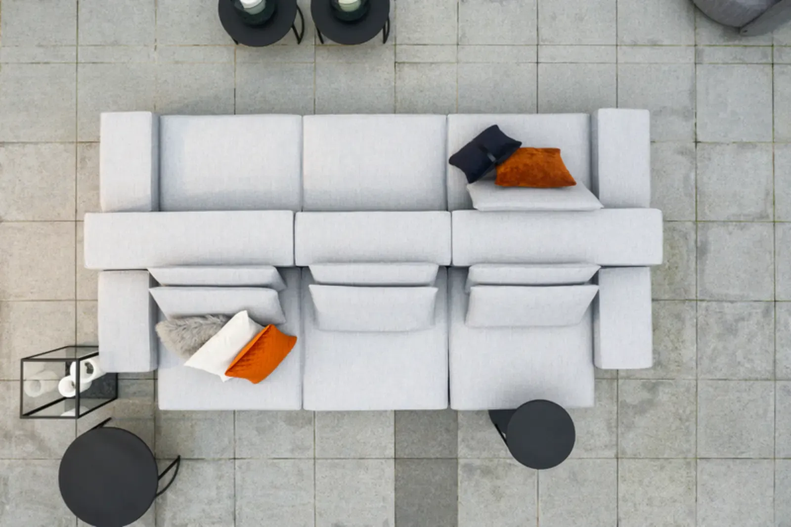 Outdoor-Loungesofa Aruba - Passe Partout, foto 3