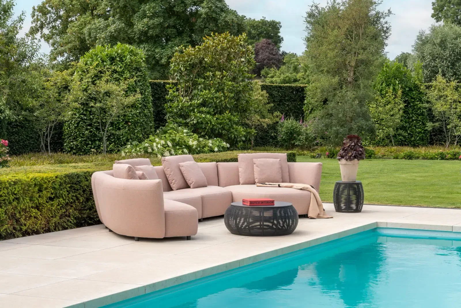 Atoll Loungesofa Outdoor Meton Rust - Easy Sofa