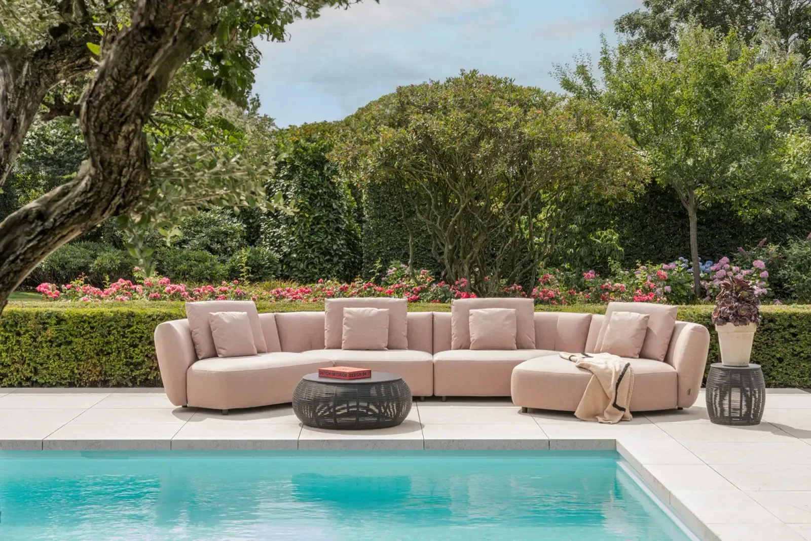 Atoll Loungesofa Outdoor Meton Rust - Easy Sofa