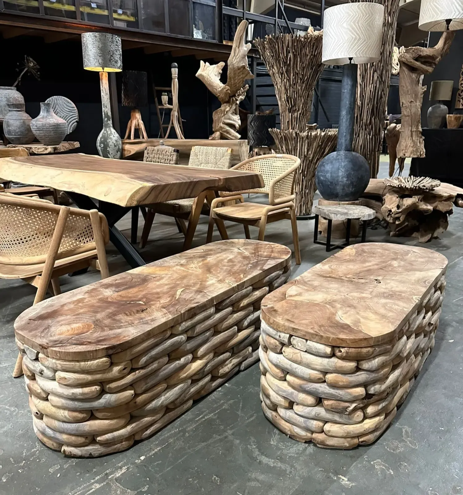 Couchtisch Sem oval