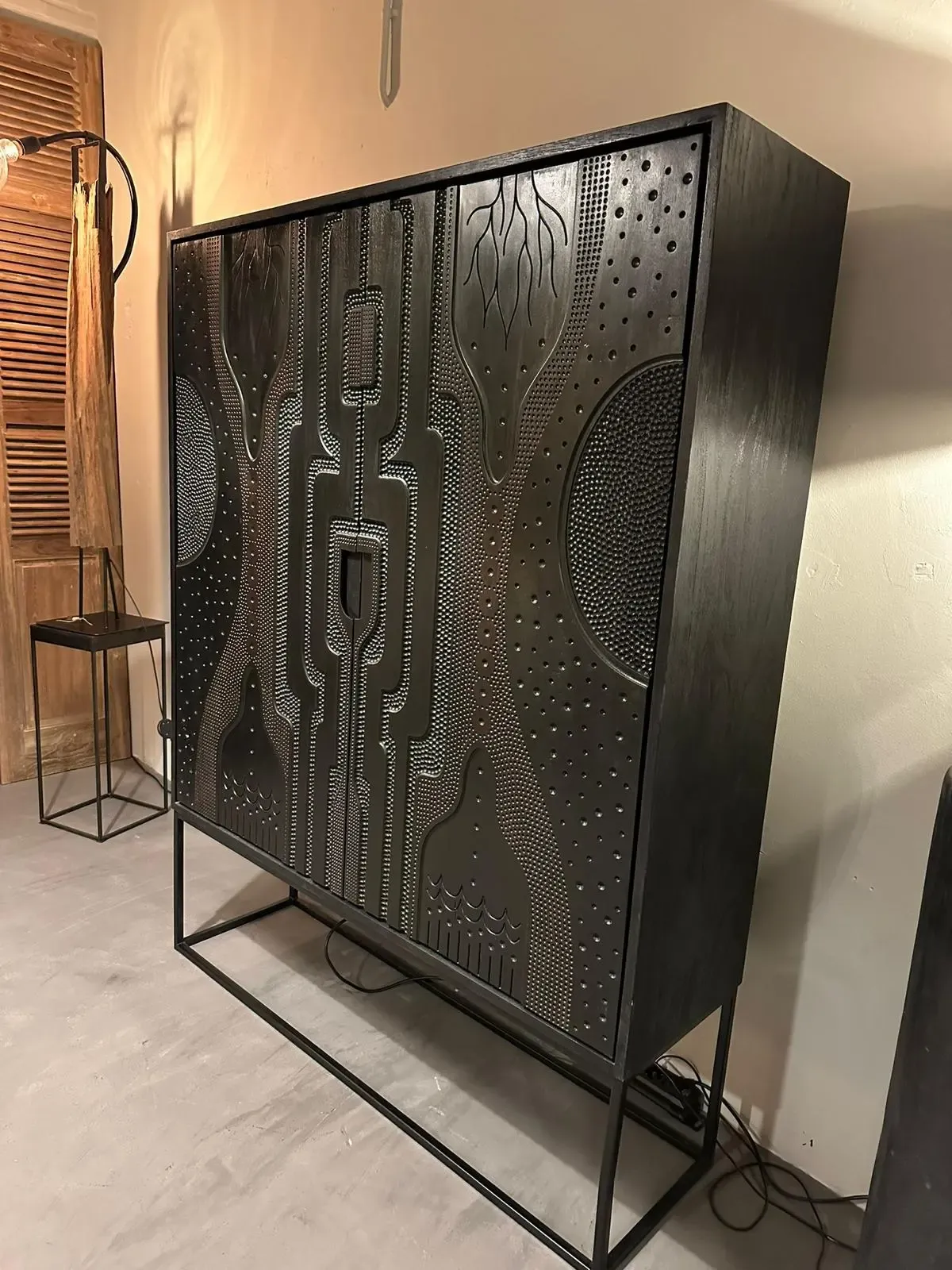 Wandschrank Graphic Black