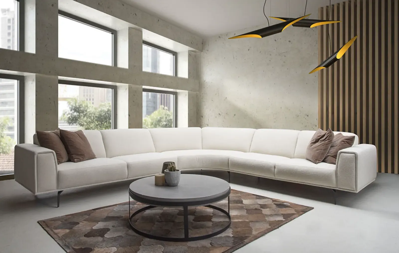 Ecksofa Shadow | Teddy-Stoff - Het Anker, foto 2