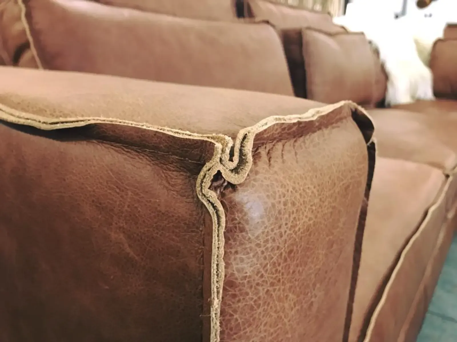 Ecksofa Iris Leder, Detailfoto 3 - Agpol