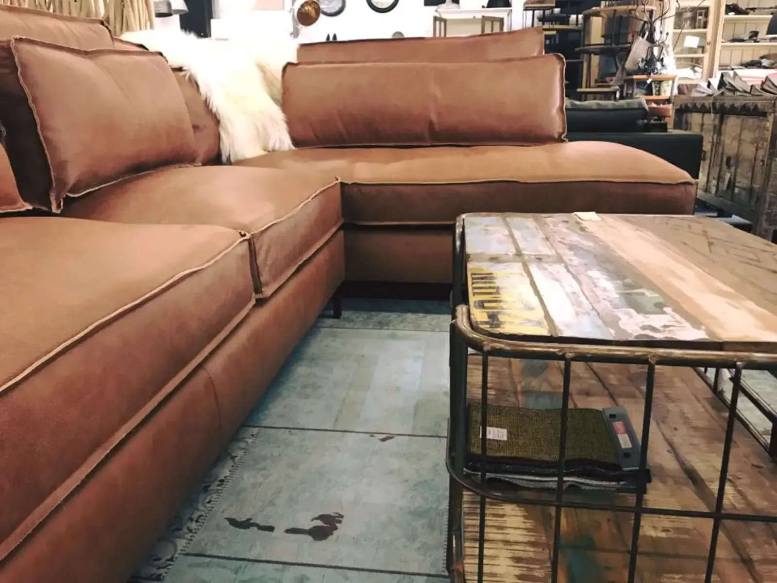 Ecksofa Iris Leder, Detailfoto 4 - Agpol