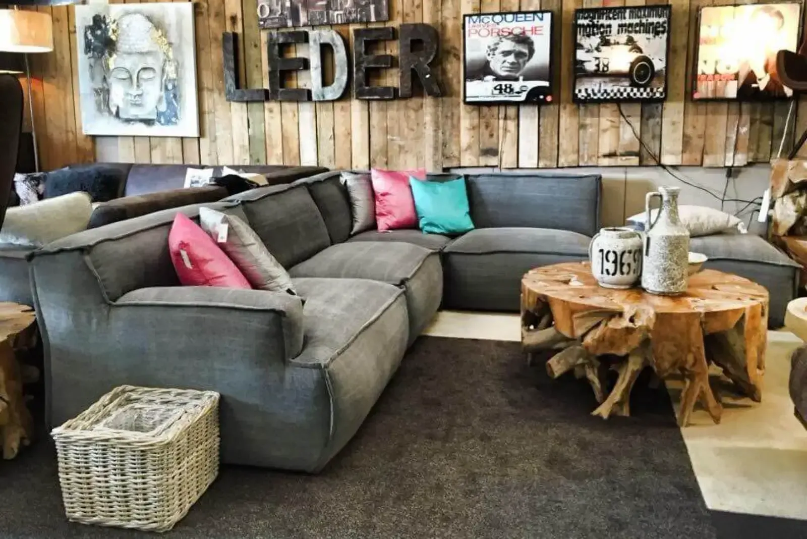 Ecksofa Le Noir | Rippenstoff - Easy Sofa, foto 5