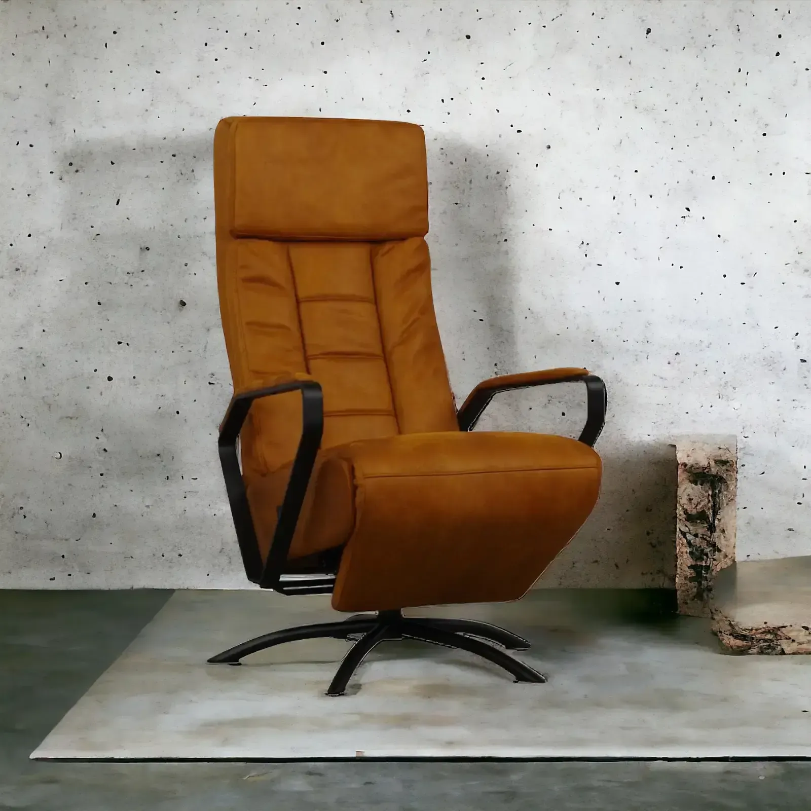 Relax-Sessel Tom Cognac - Lenselink Furniture