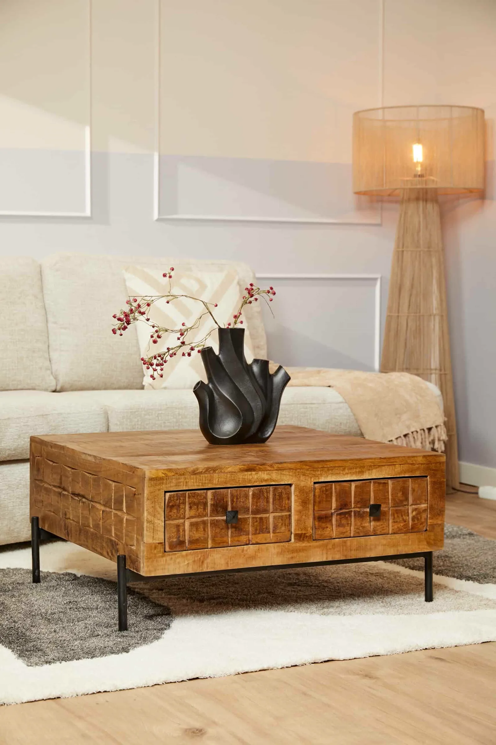 Brandy coffee table | 80 cm - Starfurn