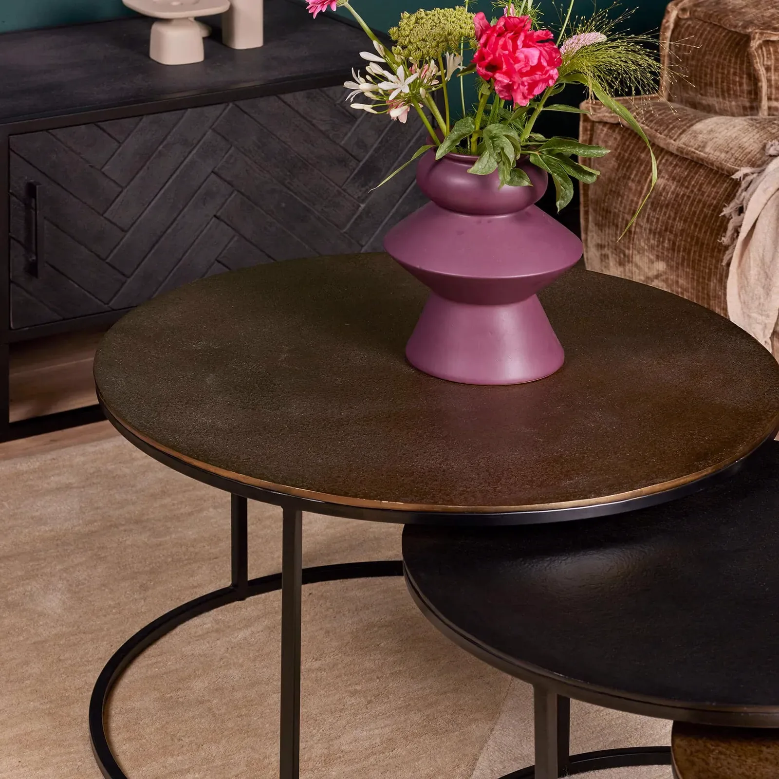 Coffee Table Xaro | 75 cm | Set of 3 - Starfurn